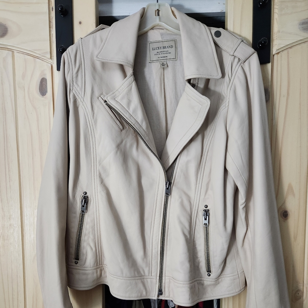 Lucky Brand Genuine Leather Jacket